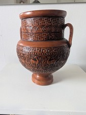 Handmade Greek Terracotta Vase