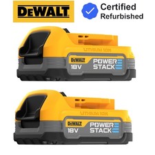 DeWalt DCBP034 18v Compact Powerstack Battery DCBP034-XJ - Twin Pack Batteries
