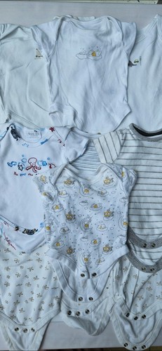 New baby white unisex - white, vests