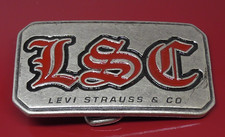 Vintage Metal Belt Buckle Levi