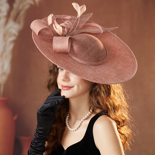 Wide brim tea - brim, hat