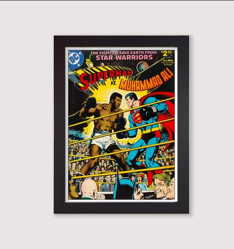 Framed superman muhammad - superman,
