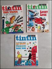 TINTIN Comic x3 #31 TAKA TAKATA #32 LUCKY LUKE #33 TOM APPLEPIE Comics French