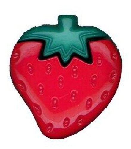 Strawberry buttons 16mm shank