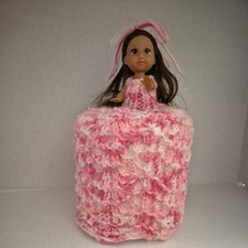 Retro Toilet Roll Cover Doll