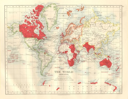 British empire post ww1 - ww1., world