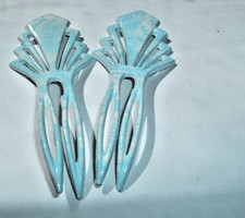 Pair vintage celluloid french - vintage,