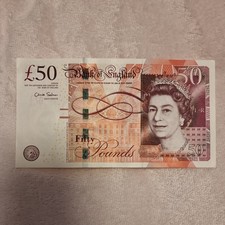 £50 Old Bank Note Excellent Condition!