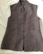 Mens Grey Nehru Vest