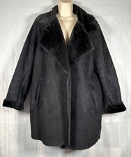 David Emanuel black cosy faux