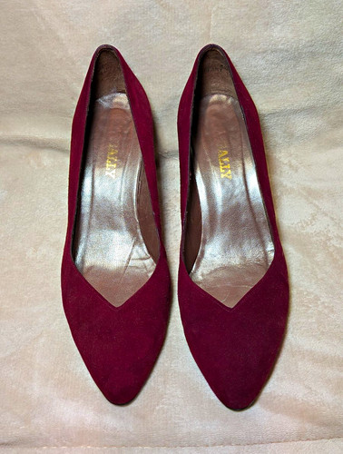 Bally burgundy suede court - bally,