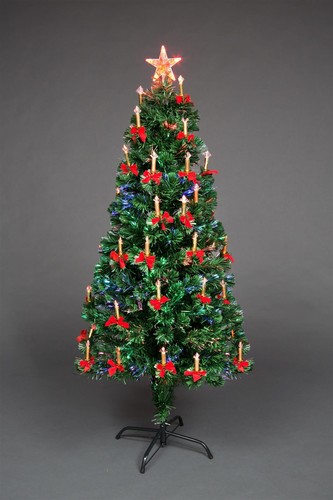 Christmas tree pre lit green - christmas,