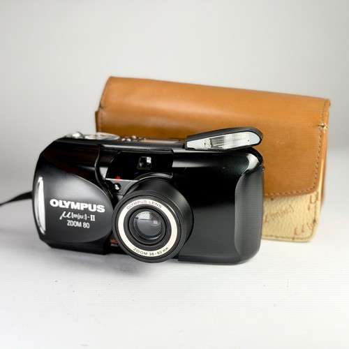 Film camera olympus - camera, mju-ii