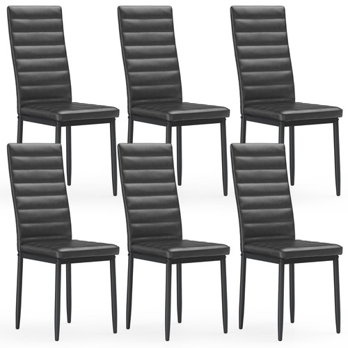 Dining chairs set 6 high - dining,
