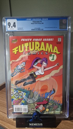 Futurama bongo cgc 9 4 - #1,