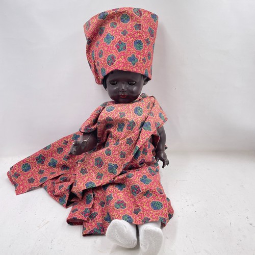 Vintage black baby doll - vintage,