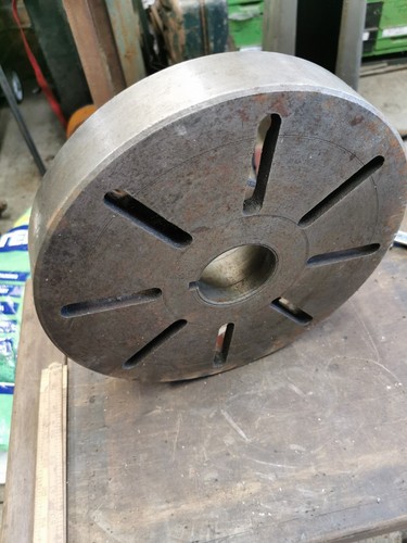 Face plate for colchester - 12",