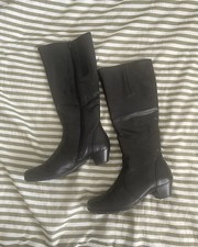 black gabor leather Boots