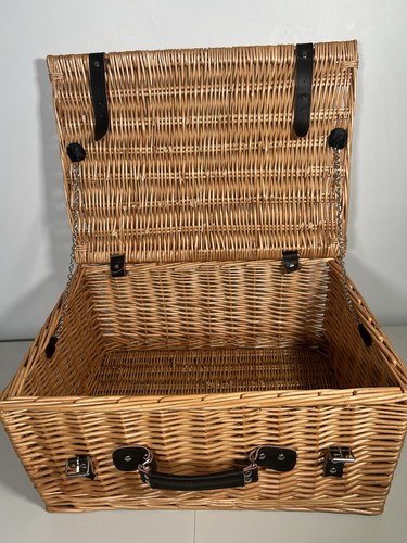 Large wicker picnic - wicker, basket