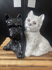 BLACK & WHITE SCOTCH WHISKY Pub / Bar Advertising Display SCOTTIE & WESTIE DOGS