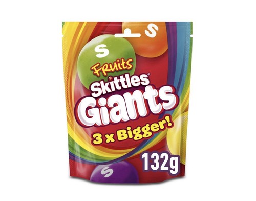 Skittles giants vegan chewy - skittles,