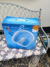 Foot Massager Hinari Body & Soul Foot Massager Model BS382 Unused Item Boxed