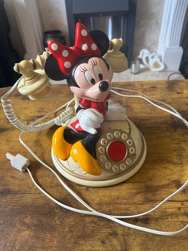 Vintage minnie mouse telephone - mouse,