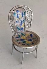 Vintage Sterling Silver/Enamel