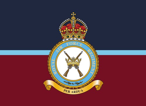 Royal air force regiment - force, metal