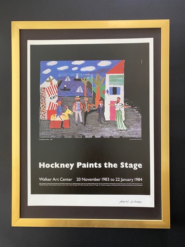 David hockney vintage - |,