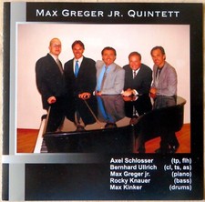 Max Greger Jr. Quintett -  CD