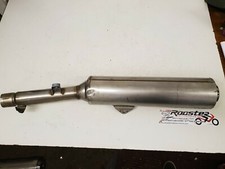 Honda Cbr 1100 Blackbird 2003 Left Exhaust End Can HM MAT E2 SANKEI 2338