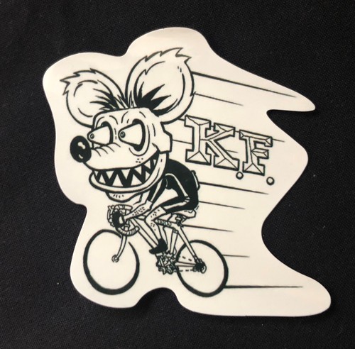 Rat fink sticker - fink, “totally