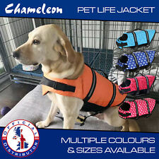 Dog Life Jacket Pet Safety Swimming Float Adjustable Buoyancy Aid 409 sold