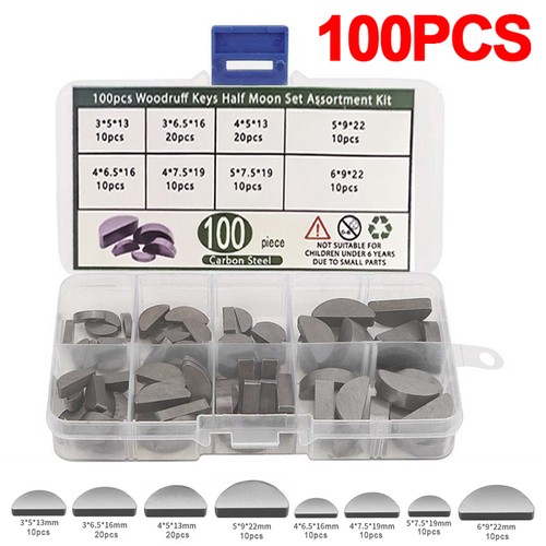 100pcs metric woodruff key - metric,