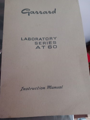 Garrard at60 laboratory - garrard,
