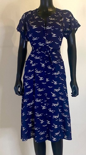 Bnwt fever london navy blue - london,