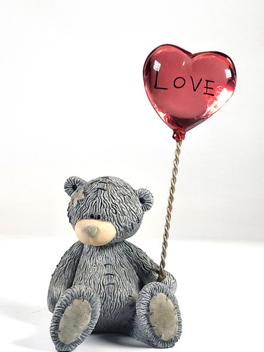 You tatty teddy - me,