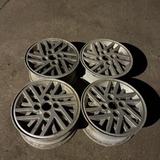 Ford Escort XR3 RS sapphire Alloy Wheels 14" Set of 4. Rare Original Barn Find 