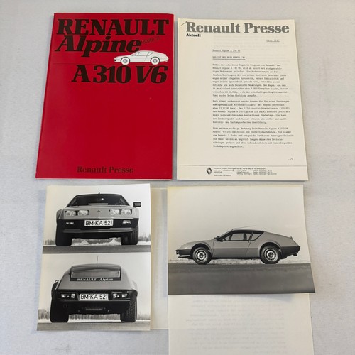 1981 renault alpine - renault, v6