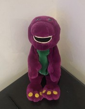 1997 Barney Plush Microsoft Talking Singing Interactive Toy Collectible