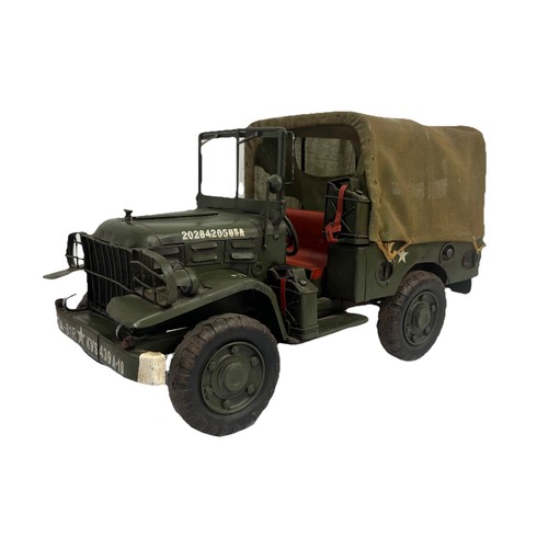 Tinplate ww2 dodge - tinplate, 3/4