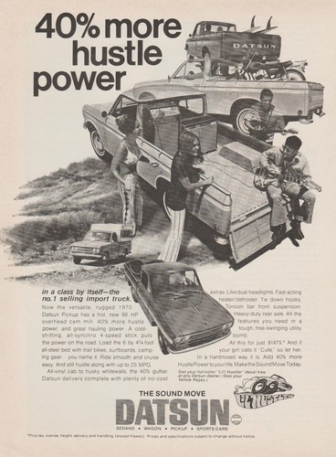 1970 datsun pickup - pickup, trucks