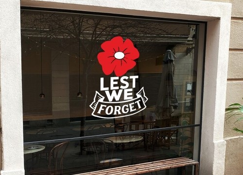 Lest forget remembrance day - we,