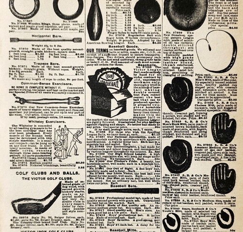1900 baseball equipment - 1900, sports