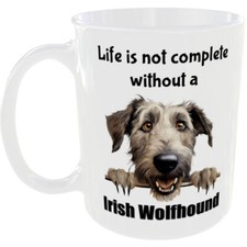 IRISH WOLFHOUND MUG DOG BREED