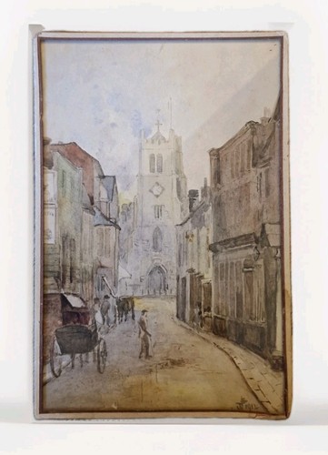Watercolour 1912 cock - 1912, inn