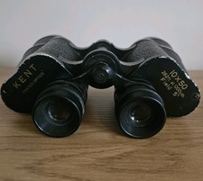 Vintage Binoculars. Kent Binoculars Made In England 10 x 50 Field