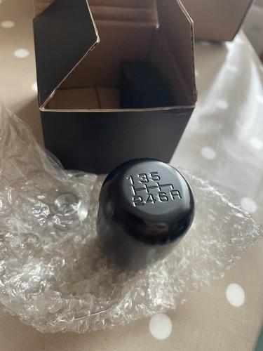 Black gear shift knob - black,