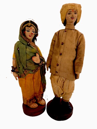Pair vintage hand made - pair, of